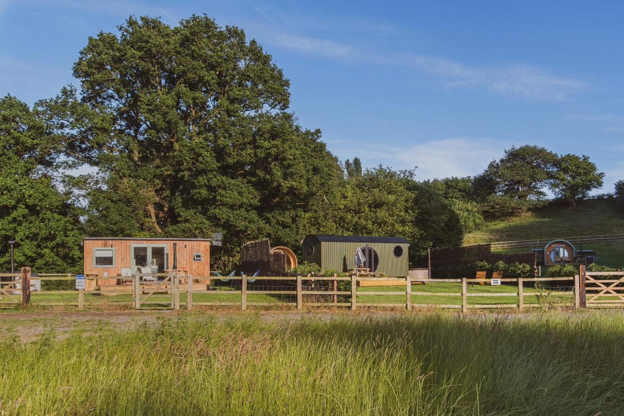 Hotel The Hideaway At Hiddenwood Glamping à Corsley Extérieur photo
